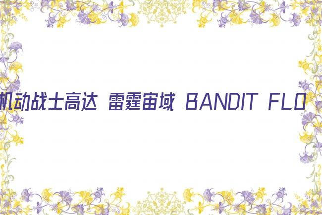 机动战士高达 雷霆宙域 BANDIT FLOWER剧照